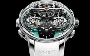 MB&F تدهش العالم بساعة LM Sequential Flyback EVO.. ما جديدها؟