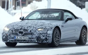 صور مسربة تكشف عن تحديثات مرسيدس AMG SL 2026