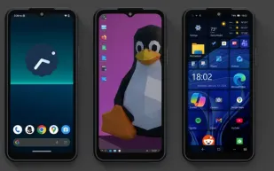 أول هاتف ذكي في العالم يعمل بثلاثة أنظمة تشغيل مختلفة داخل جهاز واحد