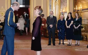 الأمير ويليام يكرّم النجوم في أول حفل تنصيب له بقصر وندسور