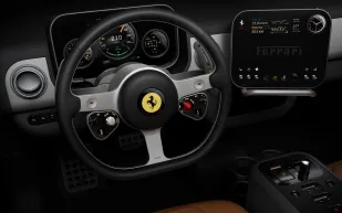 مقصورة Luce الكهربائية من فيراري: مزيج من اللمسات الكلاسيكية والتقنية المعاصرة