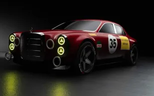 من أرشيف مرسيدس.. ظهور Red Pig لأول مرة بتصميم غير مسبوق