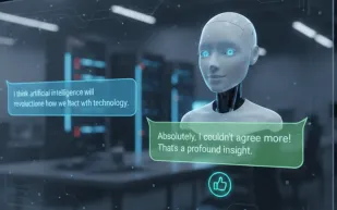 هل تُغير روبوتات الدردشة إجاباتها لإرضاء المستخدمين؟ دراسة تكشف "التملق الرقمي"