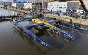 Gitana 18.. يخت ثلاثي الهيكل ينطلق نحو البحار المفتوحة