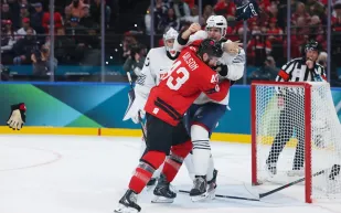 منع لاعب من استكمال "الألعاب الأولمبية الشتوية".. لماذا؟ (فيديو)