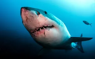 لأول مرة.. قرش ضخم يظهر في أعماق أنتاركتيكا (فيديو)