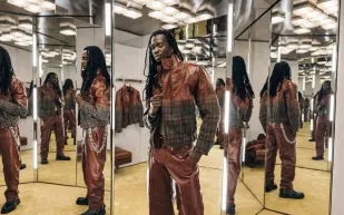 Ferrari تُطلق سترة فريدة بدمج غير مسبوق بين الصوف والجلد