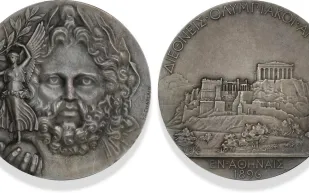 بسعر خيالي.. ميدالية فضية من أولمبياد أثينا 1896 تبهر هواة المقتنيات