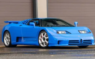 طرح سيارة Bugatti EB110 Super Sport "المفقودة" في مزاد "ميكوم"