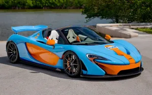 عرض نسخة نادرة من ماكلارين P1 سبايدر في مزاد بونهامز (فيديو)