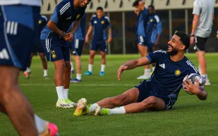 تشكيلة النصر المتوقعة ضد الأخدود  في الجولة 28 من دوري روشن