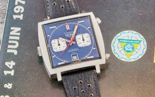 ساعة ستيف مكوين الأيقونية في مزاد نادر: هير موناكو تصل إلى نيويورك هذا الصيف