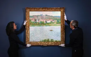 لوحة مونيه تسجل رقماً قياسيًا جديداً بعد 98 عامًا من الغياب!