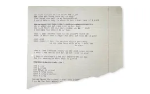 مخطوطة نادرة لبوب ديلان تُعرض في مزاد.. ماذا تحمل في طياتها؟