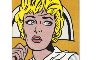 بعد غياب 30 عامًا: لوحة "Anxious Girl" لروي ليختنشتاين قريبًا في المزاد 