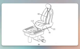 ابتكار غير تقليدي لراحة غير مسبوقة: سيريس الصينية تطور مرحاضًا مخفيًا داخل السيارة!