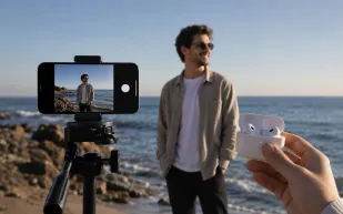 هل يمكن التحكم بكاميرا آيفون عبر AirPods؟