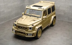 منصوري تحول مرسيدس G-Class إلى سبيكة ذهب متحركة