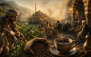 قصّة القهوة.. من مدارس الحكماء إلى الإسبريسو والمقاهي الحديثة