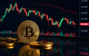 يتكوين تتراجع إلى 64 ألف دولار.. والعملات الرقمية تتحرك بتباين
