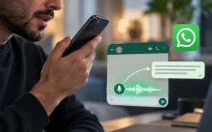 واتساب يقترب من تحويل صوتك إلى نص.. إليك الطريقة