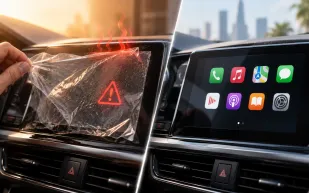 طبقة الحماية على شاشة CarPlay: متى تزيلها ومتى تتركها؟
