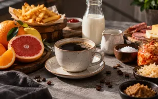 5 أطعمة احذر تناولها مع القهوة.. بينها الحمضيات والحليب