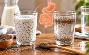 بين الماء والحليب.. كيف يحدد سائل النقع السر الحقيقي لفوائد بذور الشيا؟