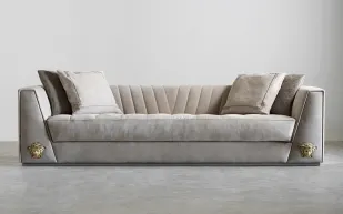 فرساتشي هوم يعرض للمرّة الأولى "أريكة بالاتزو"  (The Palazzo Sofa)