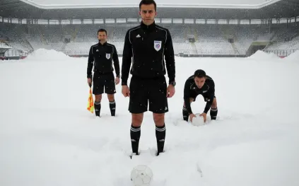 حكم في الدوري التركي يثير سخرية الجماهير قبل إلغاء مباراة.. ماذا فعل؟ (فيديو)