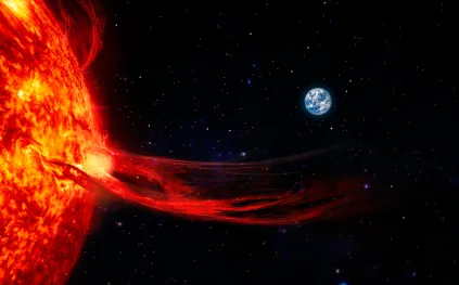 عاصفة إشعاعية شمسية نادرة تضرب الأرض.. هل نحن في خطر؟