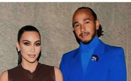 عطلة غير عادية.. ماذا وراء لقاء لويس هاميلتون وكيم كارداشيان؟