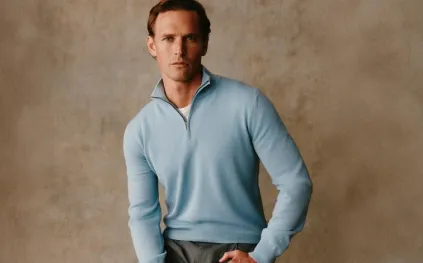  سترات Half Zip و Quarter Zip ركيزة في خزانة الرجل