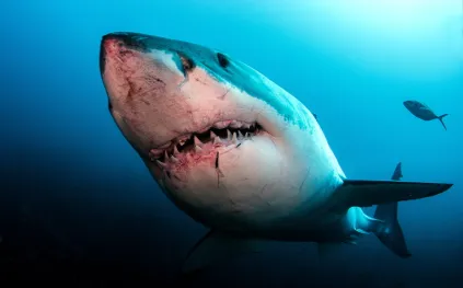 لأول مرة.. قرش ضخم يظهر في أعماق أنتاركتيكا (فيديو)