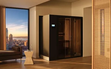 بحجم رف الكتب.. كلافس تكشف عن أول ساونا قابلة للطي في العالم!