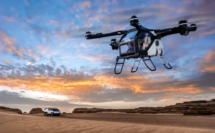 رؤية Xpeng لمستقبل التنقل: سيارة تحمل طائرة