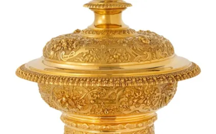 تحفة ذهبية بـ 450 ألف دولار.. The Gold Cup تشعل مزاد "سوذبيز"