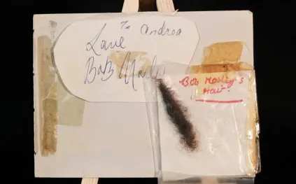 عرض خصلة من شعر بوب مارلي في مزاد عبر الإنترنت.. وهذا سعرها