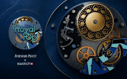 Swatch وAudemars Piguet تكشفان عن تعاون جديد تحت عنوان Royal Pop