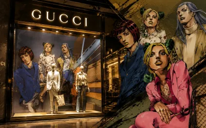 حين خرجت شخصيات المانغا من صفحات القصص لتحتل واجهات Gucci