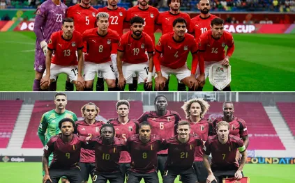 مرموش في مواجهة دوكو.. كم تبلغ القيمة السوقية لمنتخبي مصر وبلجيكا؟