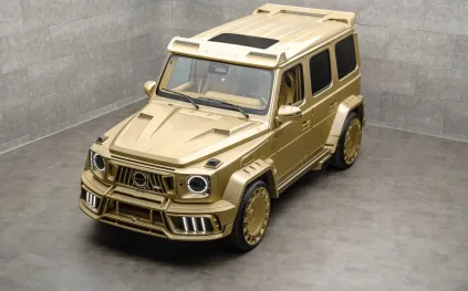 منصوري تحول مرسيدس G-Class إلى سبيكة ذهب متحركة