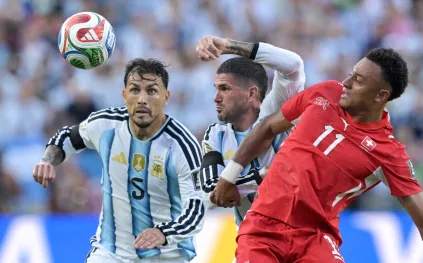مهاجم سويسرا ينتقد التحكيم بعد الخروج أمام الأرجنتين