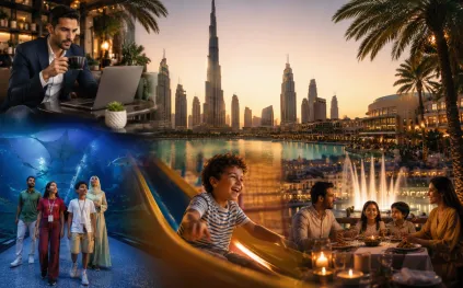 بين العمل والعطلة.. كيف تصنع دبي يوماً مثالياً للأب وعائلته؟