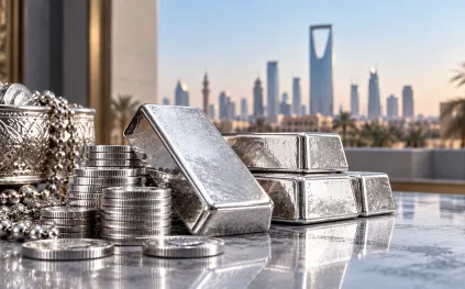 ارتفاع أسعار الفضة في السعودية اليوم الخميس