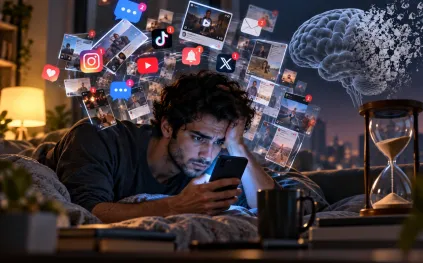 هاتفك وصحتك النفسية.. ماذا يحدث لدماغك مع الاستخدام المفرط؟