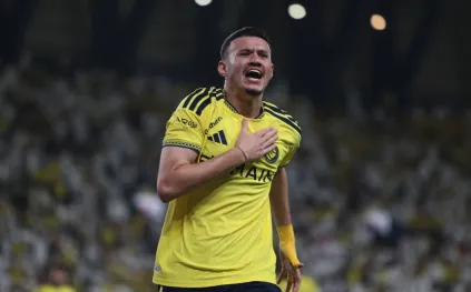 قبل مباراة النصر والخلود.. هدف واحد يفصل الحمدان عن أفضل مواسمه