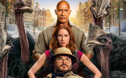 دوين جونسون يكشف الملصق الدعائي لفيلم Jumanji الجديد