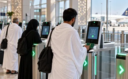 الجوازات تُطلق خدمة البوابات الإلكترونية للتسهيل على ضيوف الرحمن
