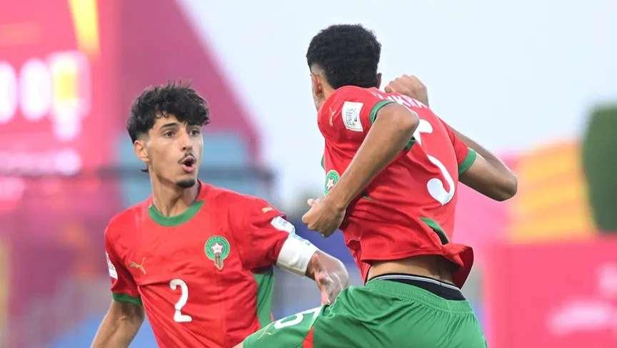 المغرب يسحق كاليدونيا 16-0 ويقترب من ثمن نهائي مونديال الناشئين (فيديو) |  الرجل